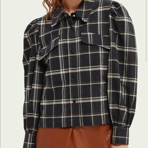 Free People Scotch and Soda Plaid shirt